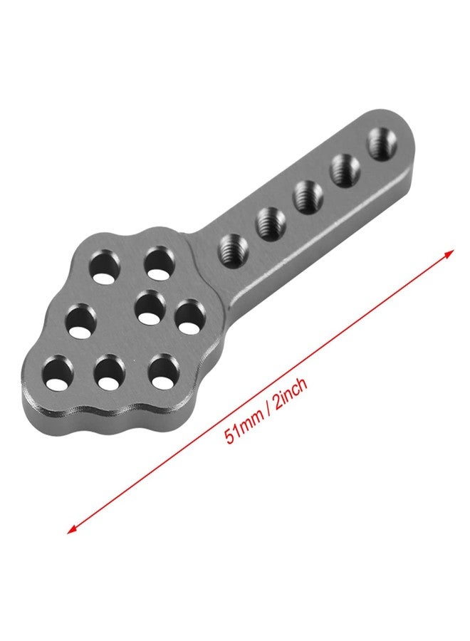 إستنك مجموعة تركيب ممتص الصدمات لسيارة التحكم عن بعد، 4 قطع / طقم، 51 مم / 2 بوصة، لوحة تركيب ممتص الصدمات المعدنية لسيارة التحكم عن بعد، ارتفاع قابل للتعديل، قطعة غيار بديلة لسيارات التحكم عن بعد الزاحفة بمقياس 1/10 - Image 4